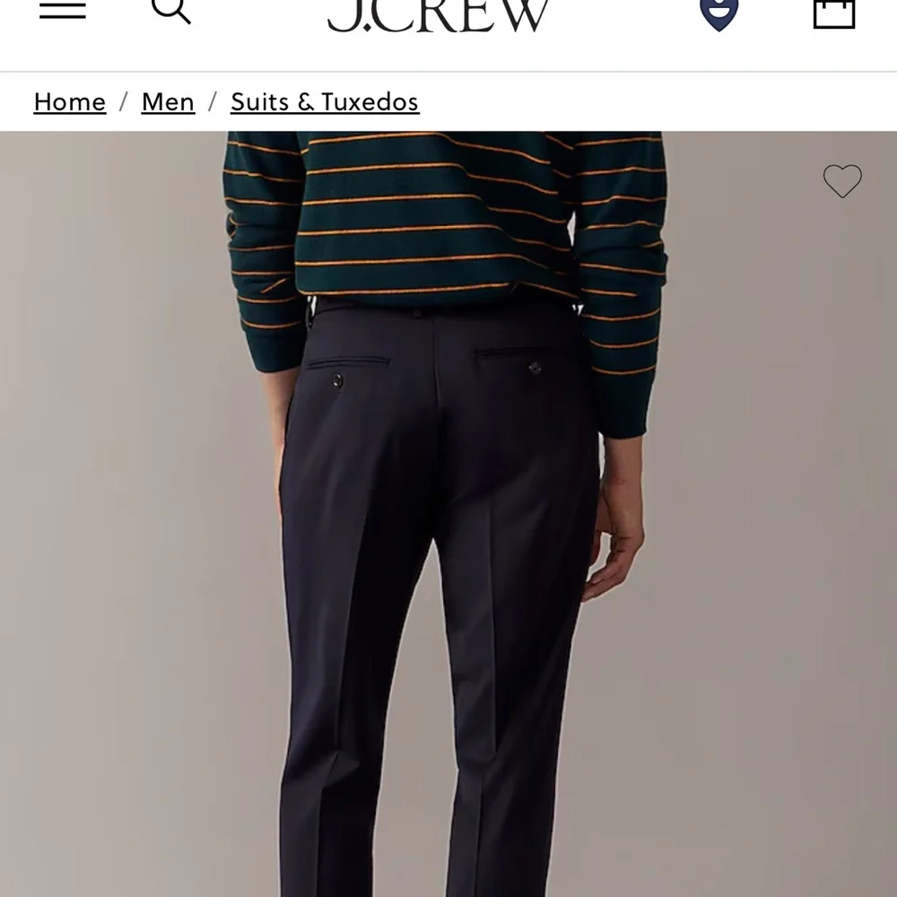 J. Crew Bowery Navy Dress Pants NWT